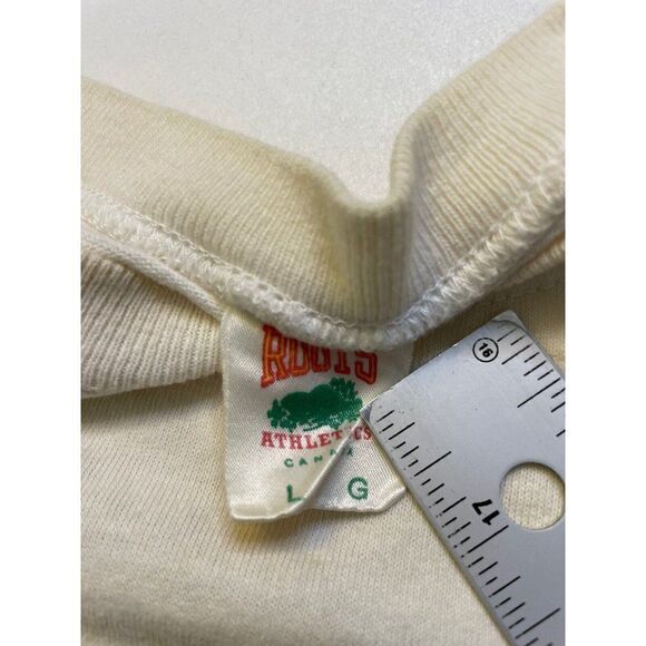 VINTAGE Roots Canada Just For Laughs Graphic T-shirt Men Large 90s Single Stitch - Picture 9 of 10